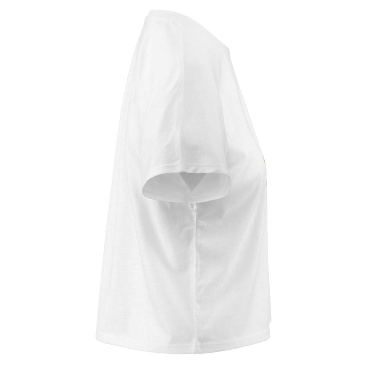 T-ShirtsTop Woman LOGO EDALYN T-Shirt WHITE Dressed Front (jpg Rgb)	