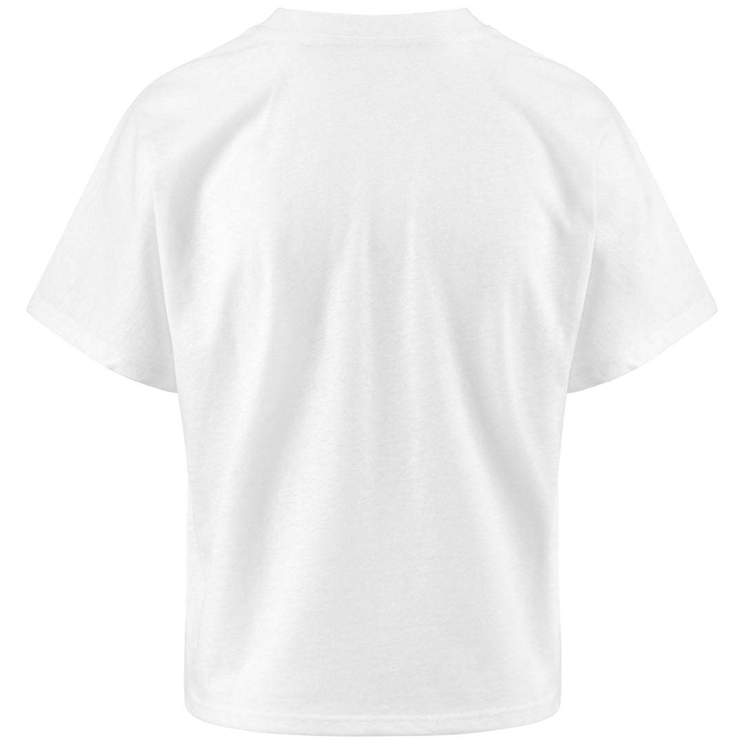T-ShirtsTop Woman LOGO EDALYN T-Shirt WHITE Dressed Side (jpg Rgb)		