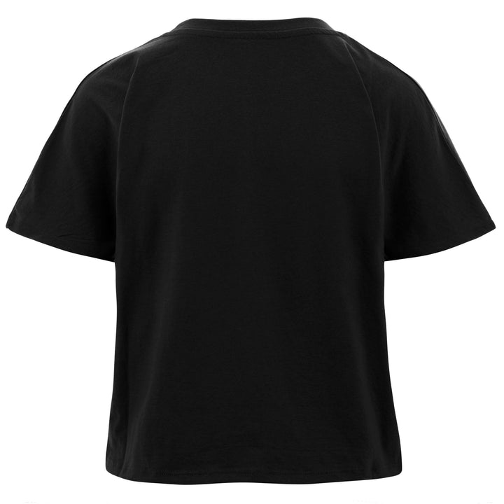 T-ShirtsTop Woman LOGO EDALYN T-Shirt BLACK Dressed Side (jpg Rgb)		