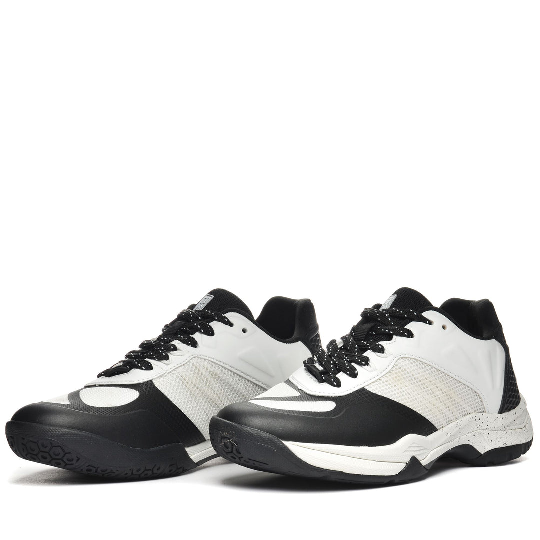 Sport Shoes Unisex KOMBAT  PADEL LOOP Low Cut WHITE-BLACK Detail (jpg Rgb)			