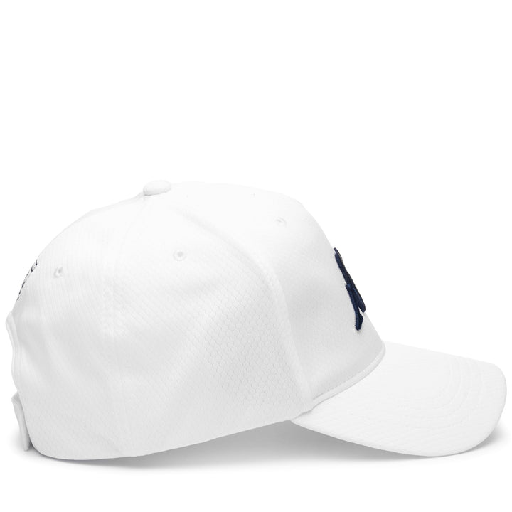 Headwear Unisex FIWA Cap WHITE Dressed Back (jpg Rgb)		