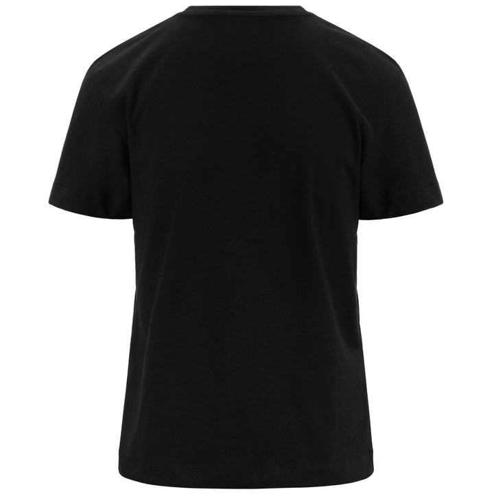 T-ShirtsTop Woman LOGO EFFE T-Shirt BLACK Dressed Side (jpg Rgb)		