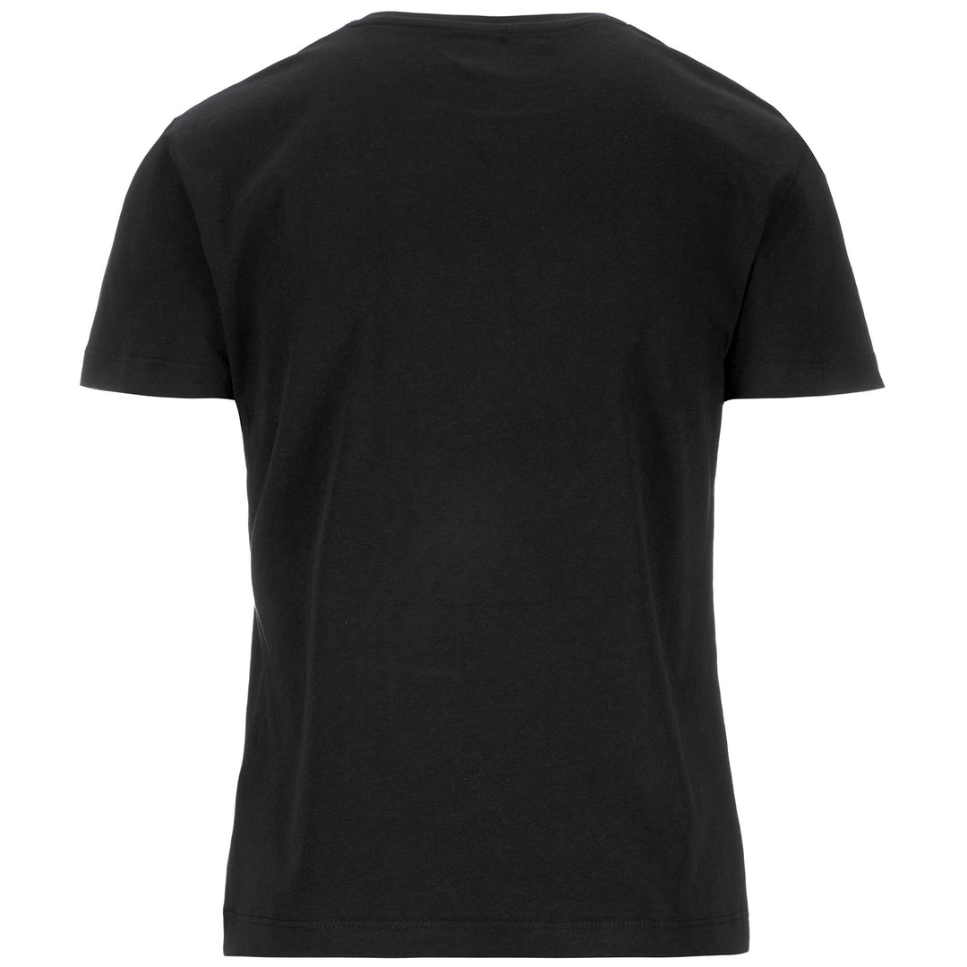 T-ShirtsTop Woman LOGO ERIKA T-Shirt BLACK Dressed Side (jpg Rgb)		