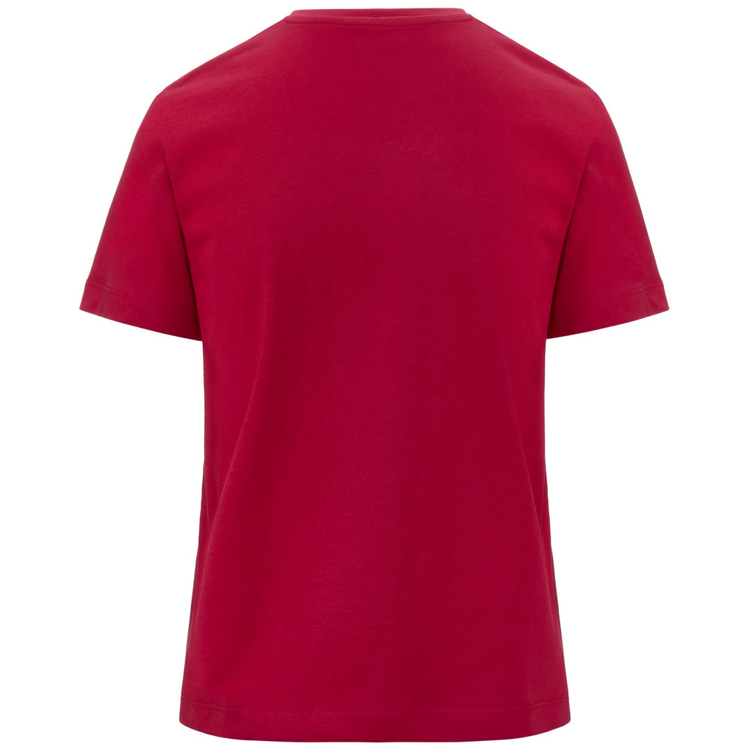 T-ShirtsTop Woman LOGO ERIKA T-Shirt RED RACING Dressed Side (jpg Rgb)		