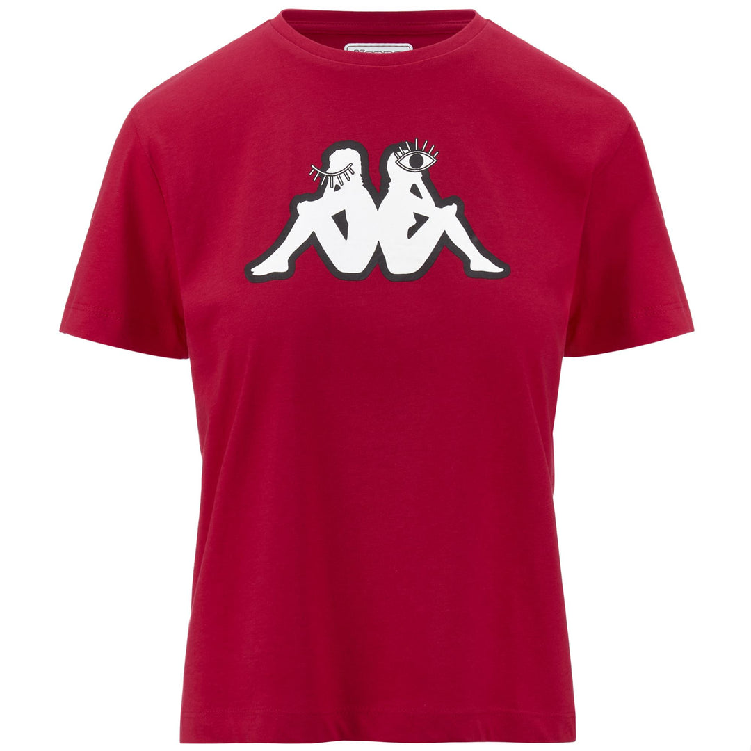 T-ShirtsTop Woman LOGO ERIKA T-Shirt RED RACING Photo (jpg Rgb)			