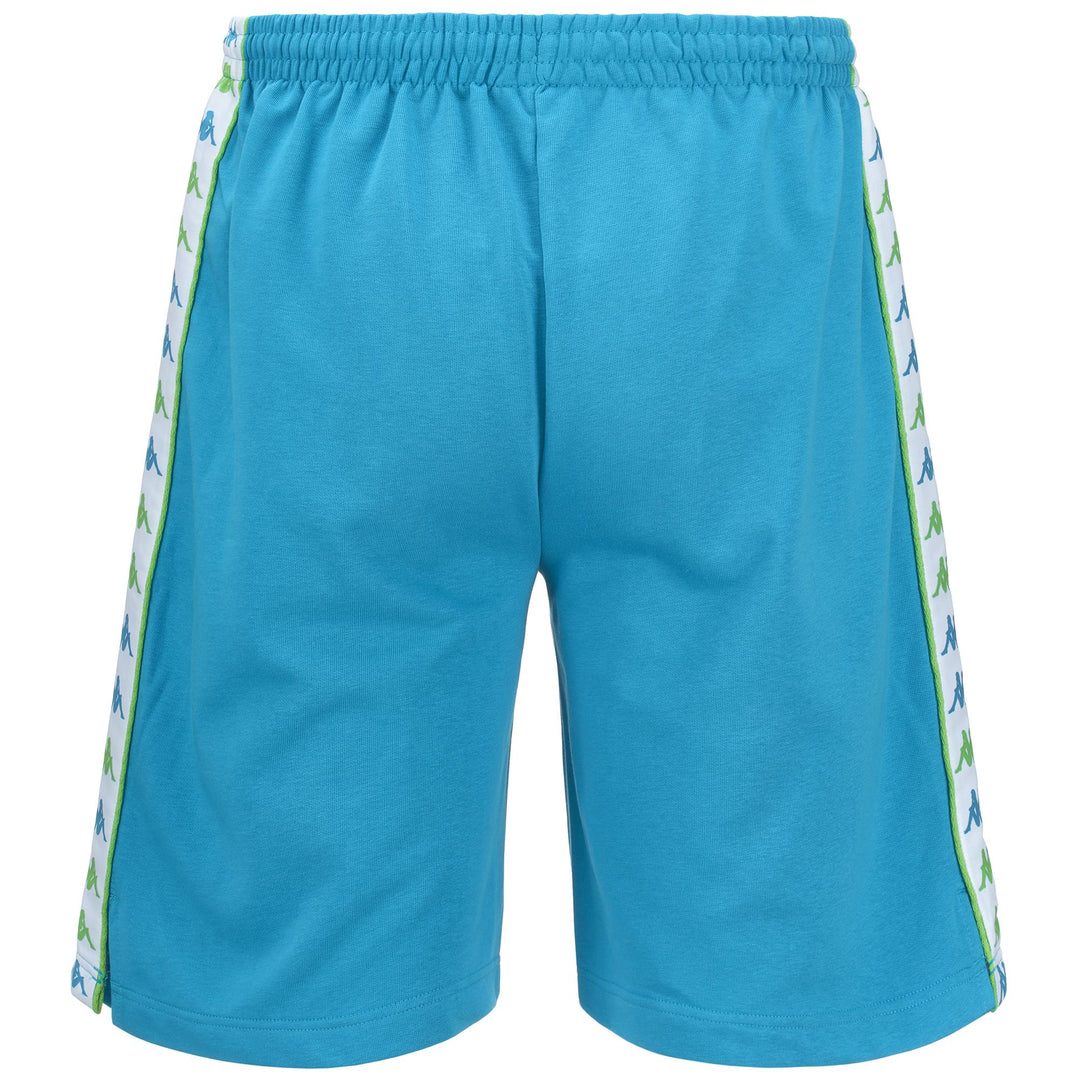 Shorts Man 222 BANDA TREADSI Sport  Shorts BLUE SMURF-WHITE-GREEN DUSTY Dressed Side (jpg Rgb)		