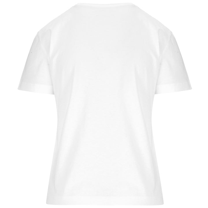 T-ShirtsTop Woman LOGO EMILIA T-Shirt WHITE Dressed Side (jpg Rgb)		