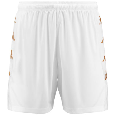 Shorts Man KAPPA4SOCCER GONDO Sport  Shorts WHITE Photo (jpg Rgb)			