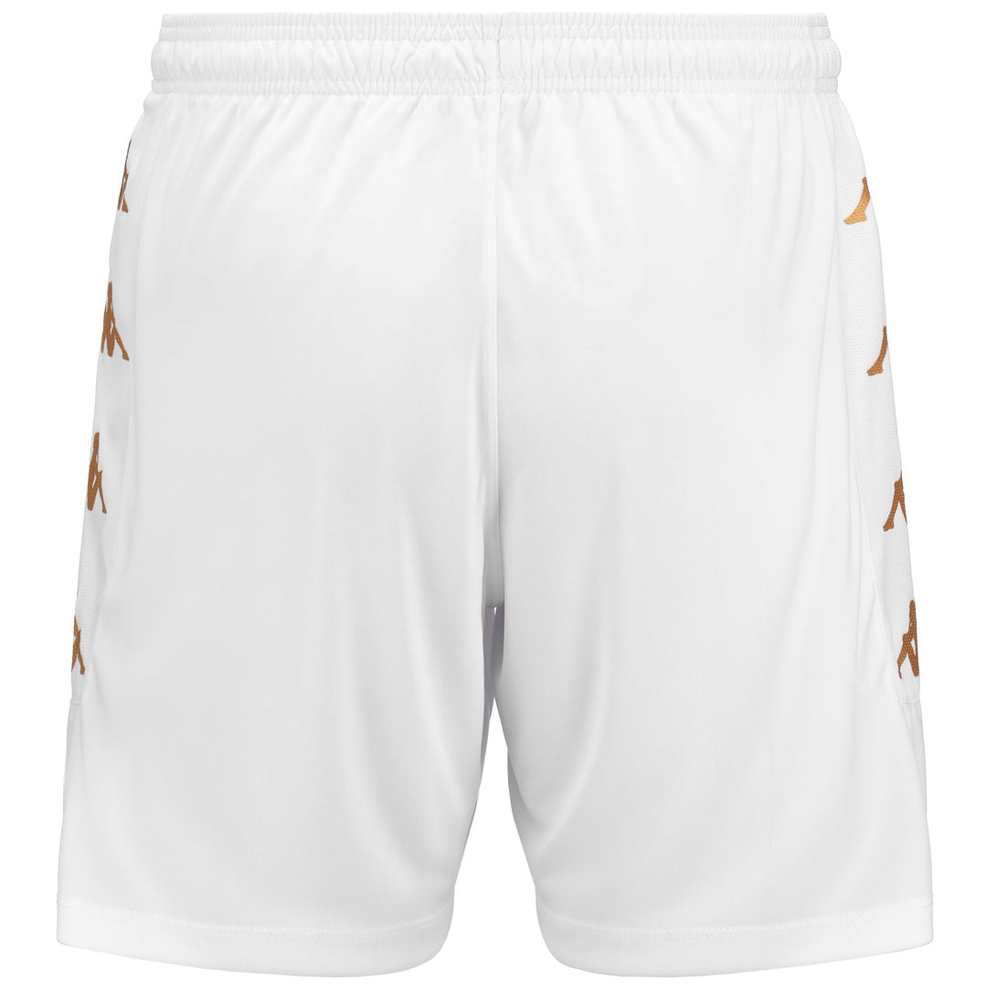 Shorts Man KAPPA4FOOTBALL GONDO Sport  Shorts WHITE Dressed Side (jpg Rgb)		
