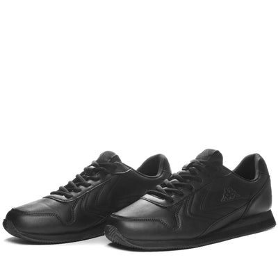 Sneakers Unisex LOGO FEEVE Low Cut BLACK-GREY DK Detail (jpg Rgb)			