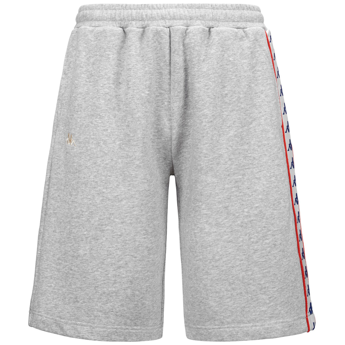 Shorts Man 222 BANDA SURRO Sport  Shorts GREY MD MEL-WHITE ANTIQUE-RED Photo (jpg Rgb)			