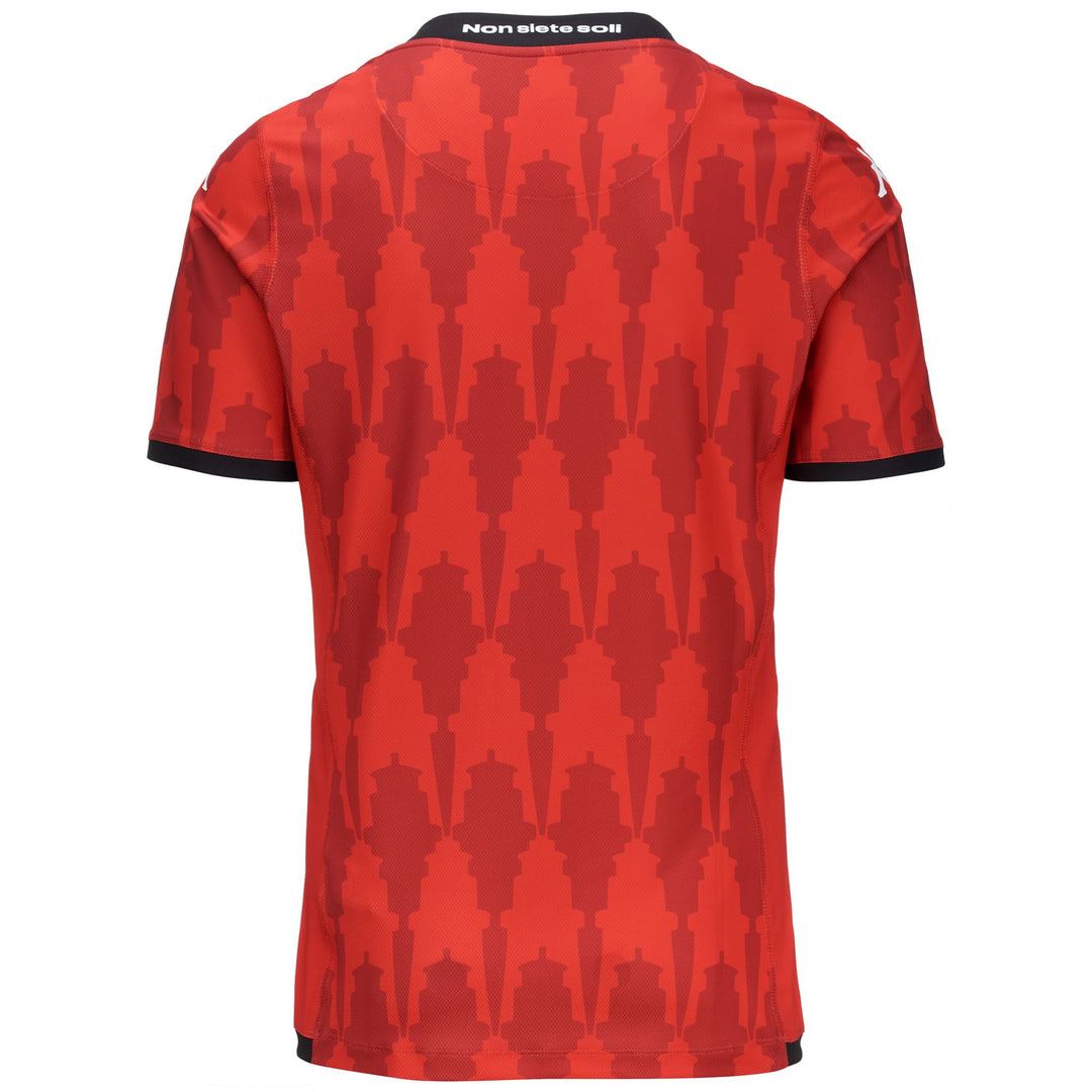 Active Jerseys Man KOMBAT PRO 2024 SPEZIA Shirt RED-RED DK Dressed Side (jpg Rgb)		