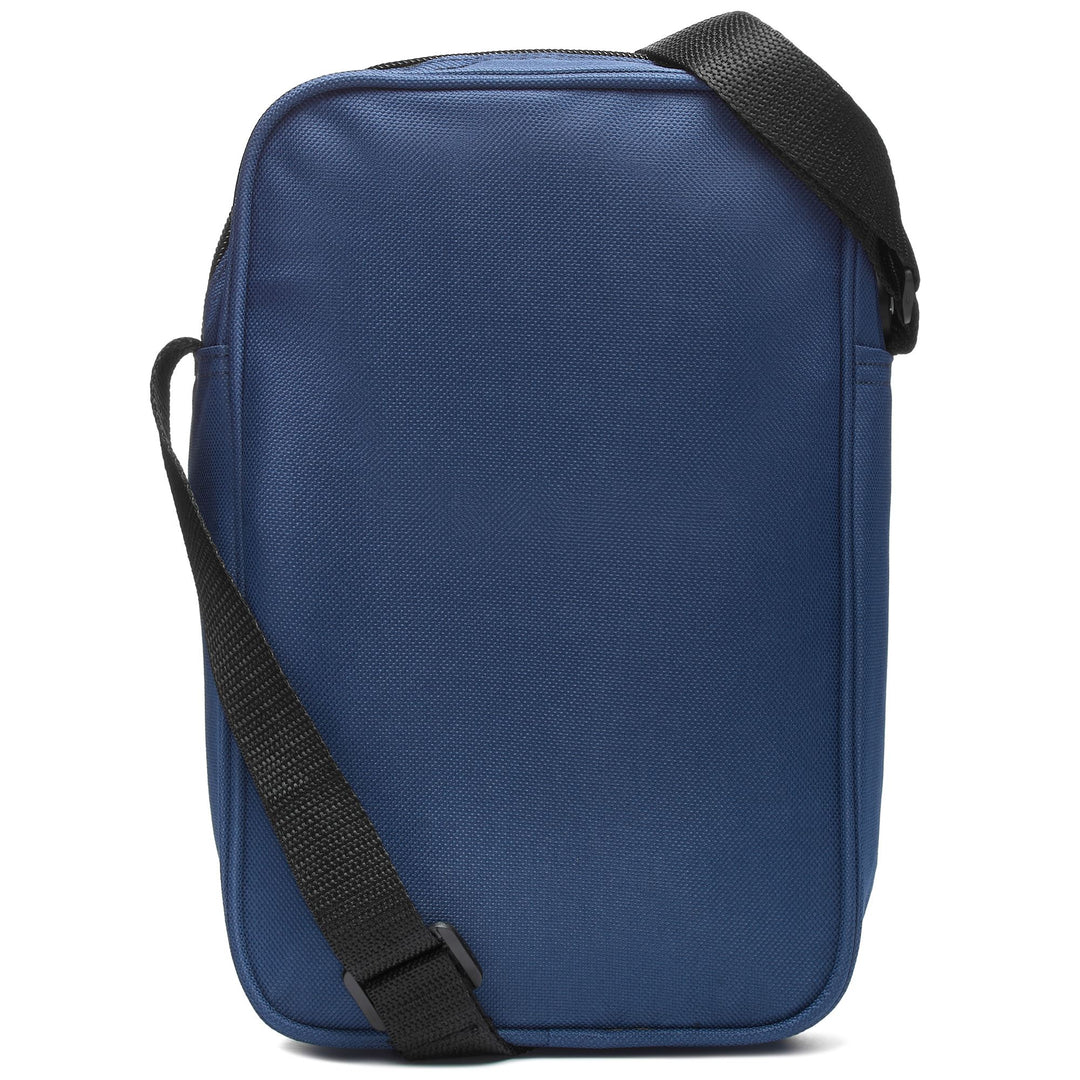 Bags Man LOGO CARMY Waist  Bag BLUE ASH Dressed Front (jpg Rgb)	