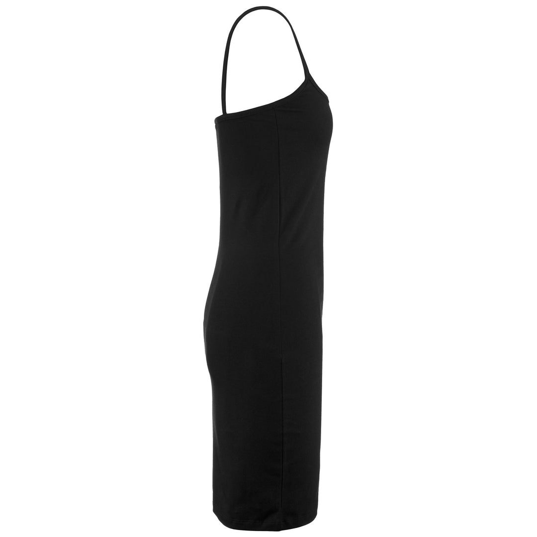 Dresses Woman AUTHENTIC TAJES Mid BLACK Dressed Front (jpg Rgb)	