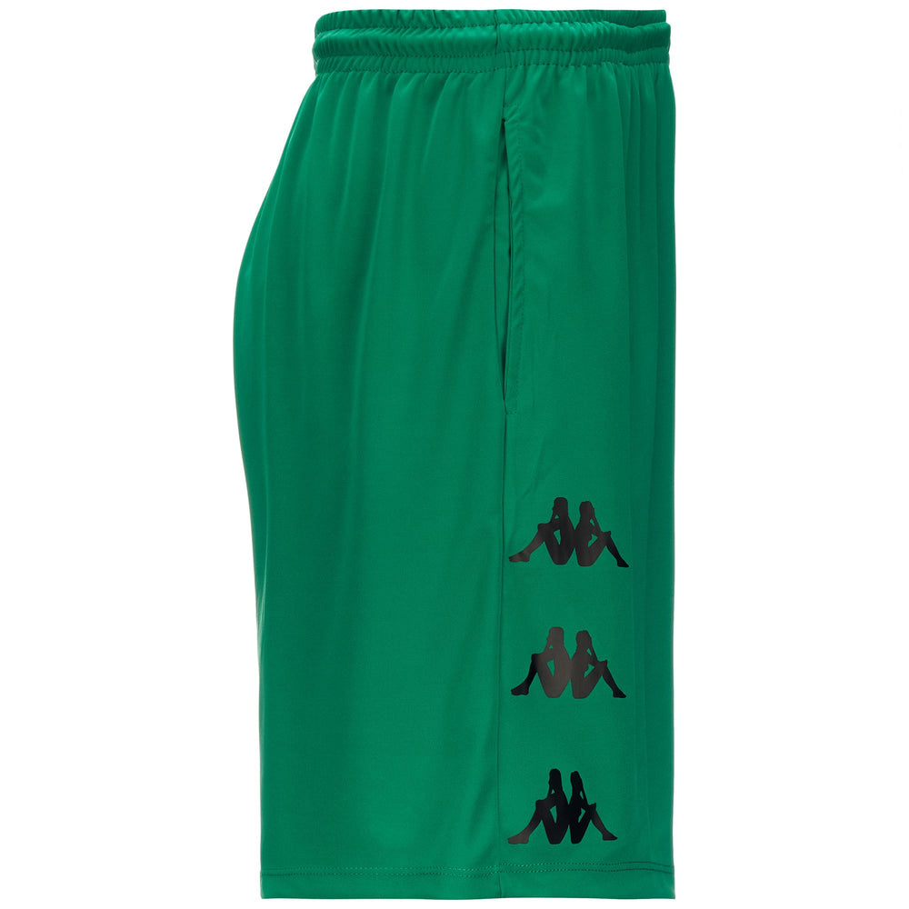 Shorts Man DORGOLIP Sport  Shorts GREEN Dressed Front (jpg Rgb)	