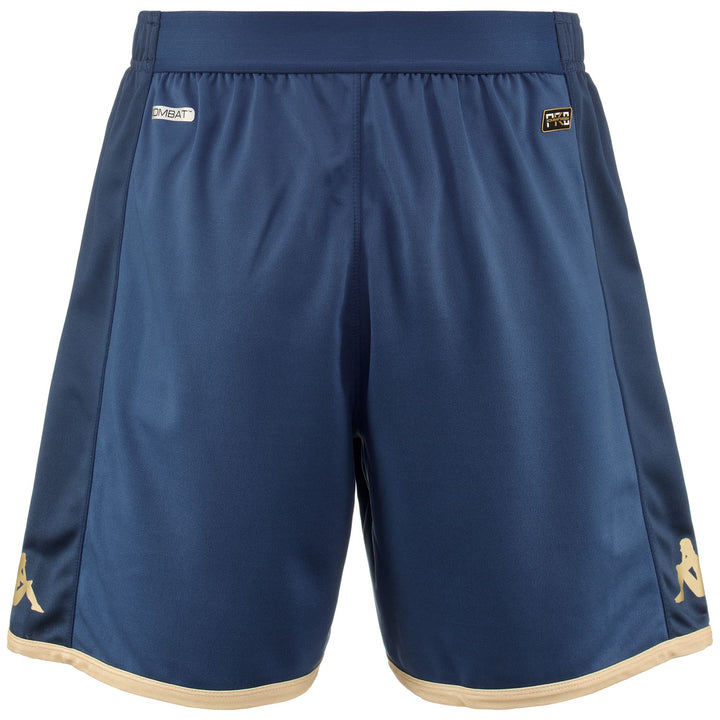 Shorts Man KOMBAT RYDER PRO FIORENTINA Sport  Shorts BLUE ROYAL-YELLOW GOLD Dressed Side (jpg Rgb)		