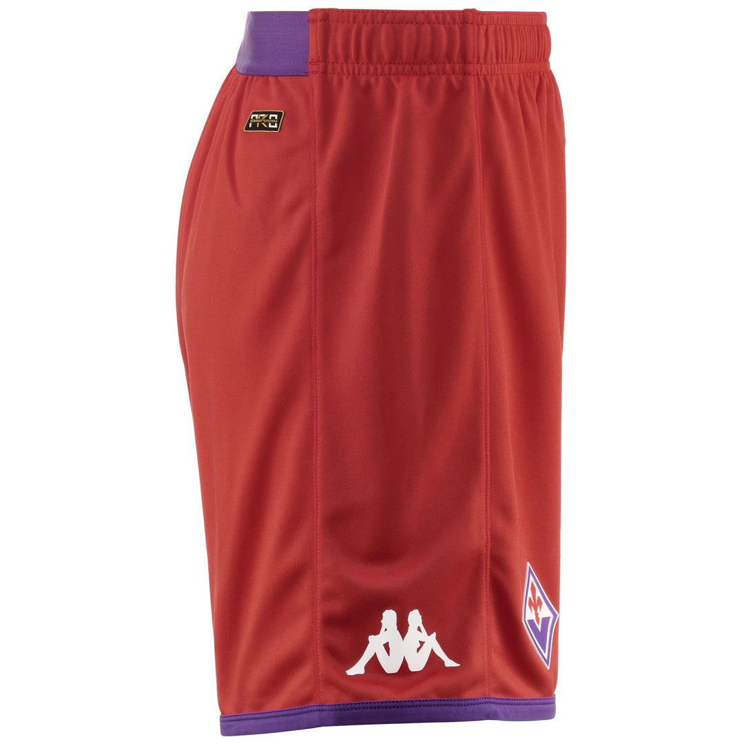 Shorts Man KOMBAT RYDER PRO FIORENTINA Sport  Shorts RED BLAZE - VIOLET INDIGO Dressed Front (jpg Rgb)	