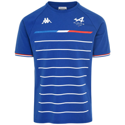 T-ShirtsTop Man ARGLAN ALONSO ALPINE F1 T-Shirt BLUE ROYAL MARINE Photo (jpg Rgb)			