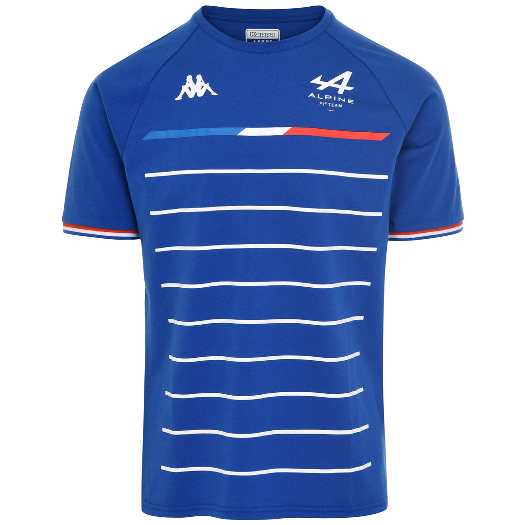 T-ShirtsTop Man ARGLAN OCON ALPINE F1 T-Shirt BLUE ROYAL MARINE Photo (jpg Rgb)			