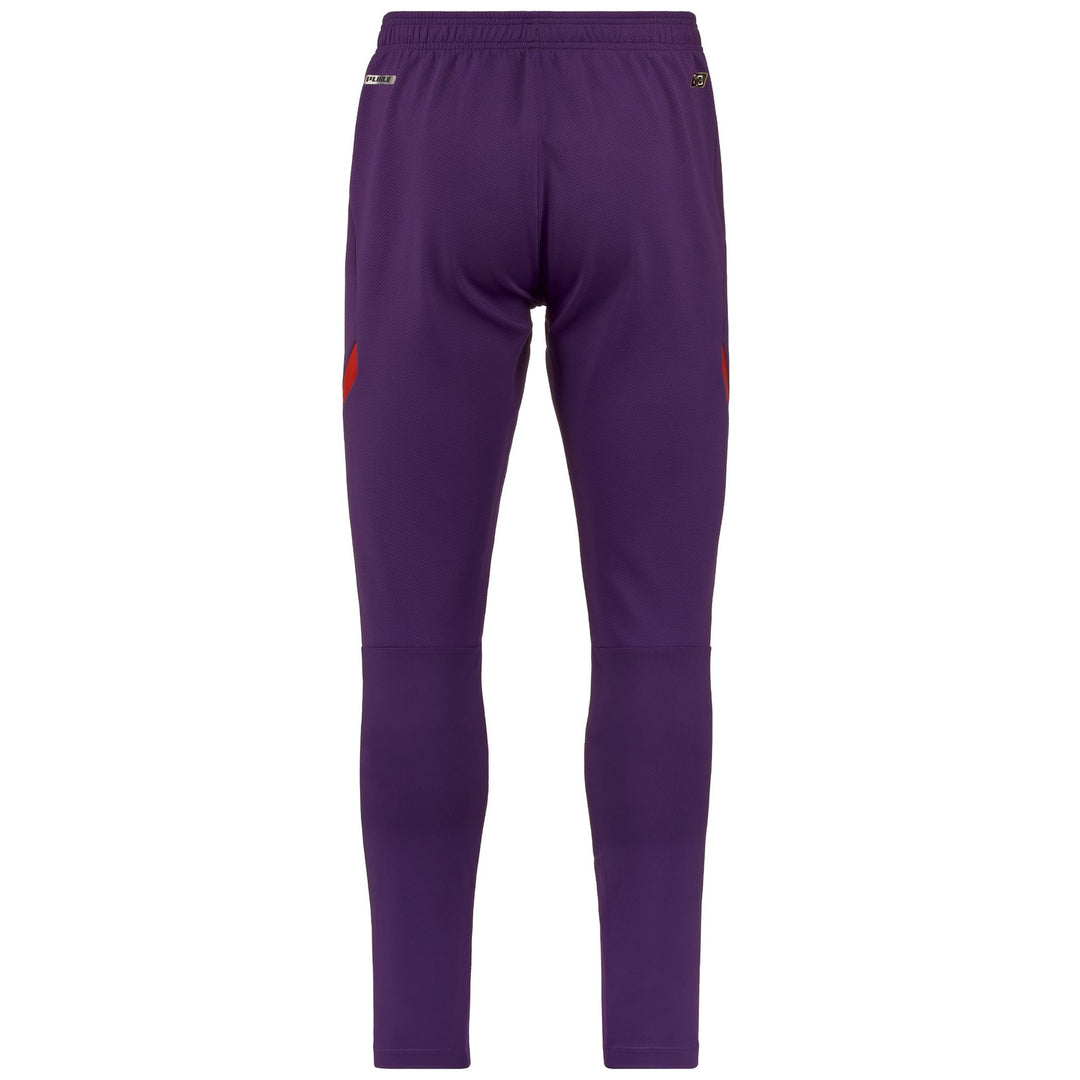 Pants Man ABUNSZIP PRO 6 FIORENTINA Sport Trousers VIOLET INDIGO-RED BLAZE Dressed Side (jpg Rgb)		
