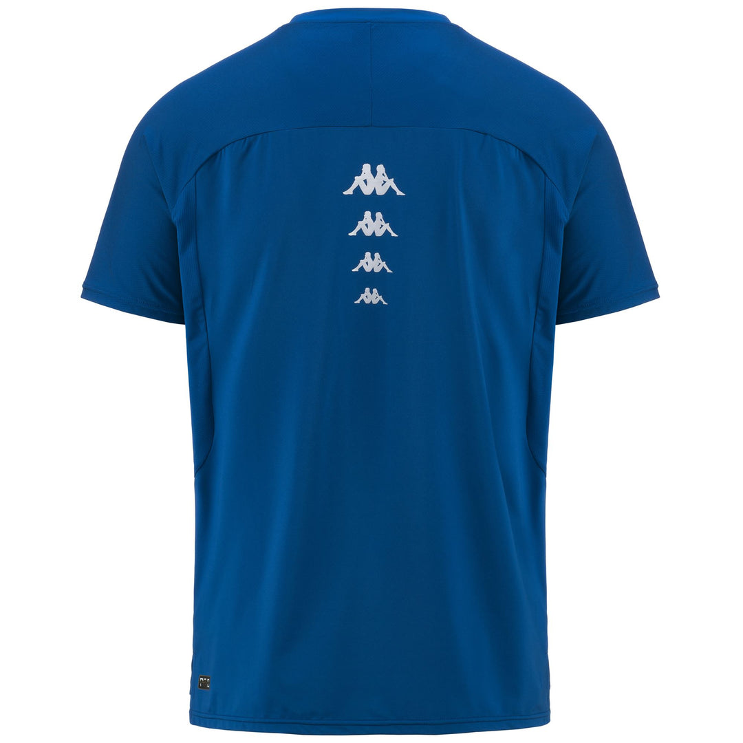 Active Jerseys Man KOMBAT EDUO Shirt BLUE SNORKEL Dressed Side (jpg Rgb)		