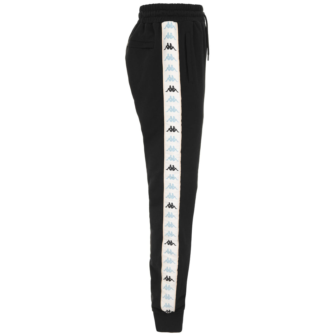 Pants Man 222 BANDA ALANZO 2 Sport Trousers BLACK-BLUE STONE-WHITE CREAM-BEIGE Dressed Front (jpg Rgb)	