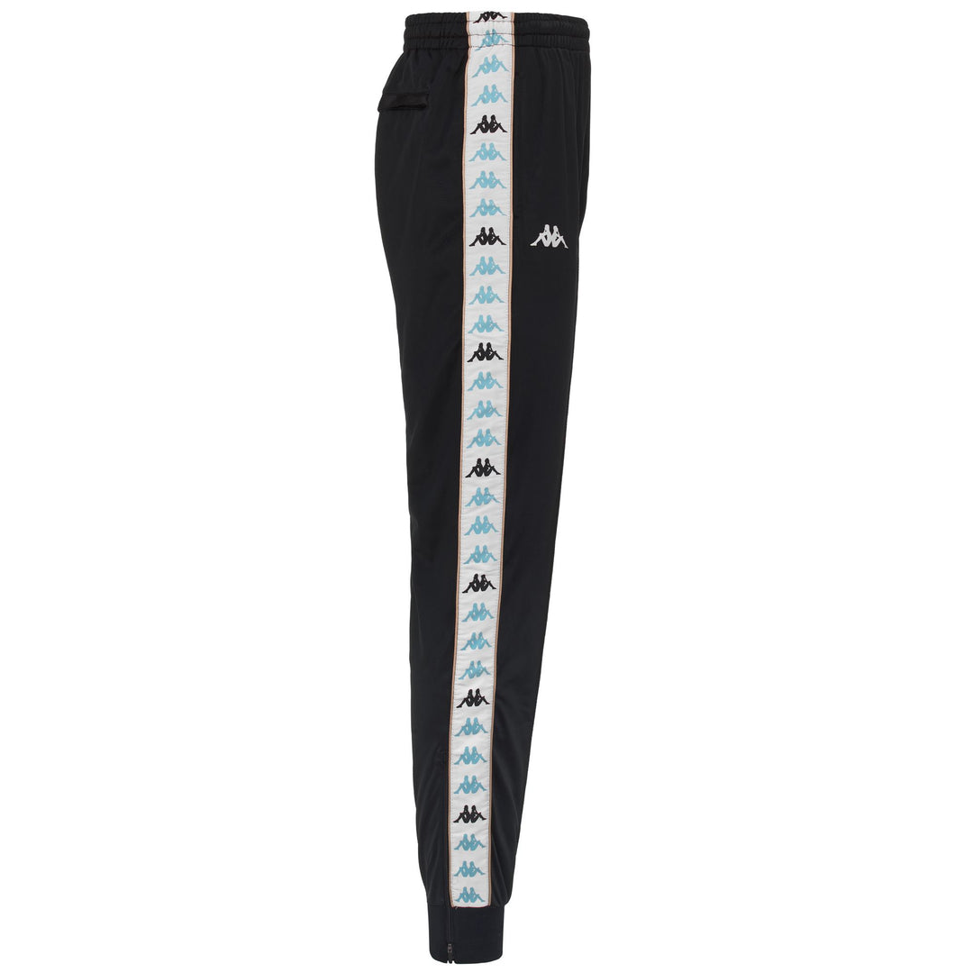 Pants Man 222 BANDA RASTORIAZZO Sport Trousers BLACK-BLUE STONE-WHITE CREAM-BEIGE Dressed Front (jpg Rgb)	