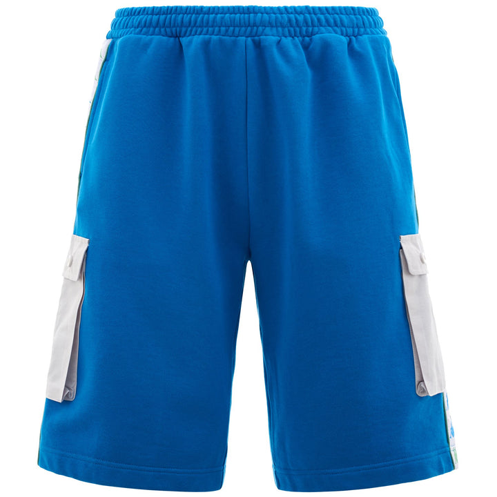 Shorts Man 222 BANDA SANCIO Sport  Shorts BLUE SMURF-GREY LT-GREEN DUSTY Photo (jpg Rgb)			