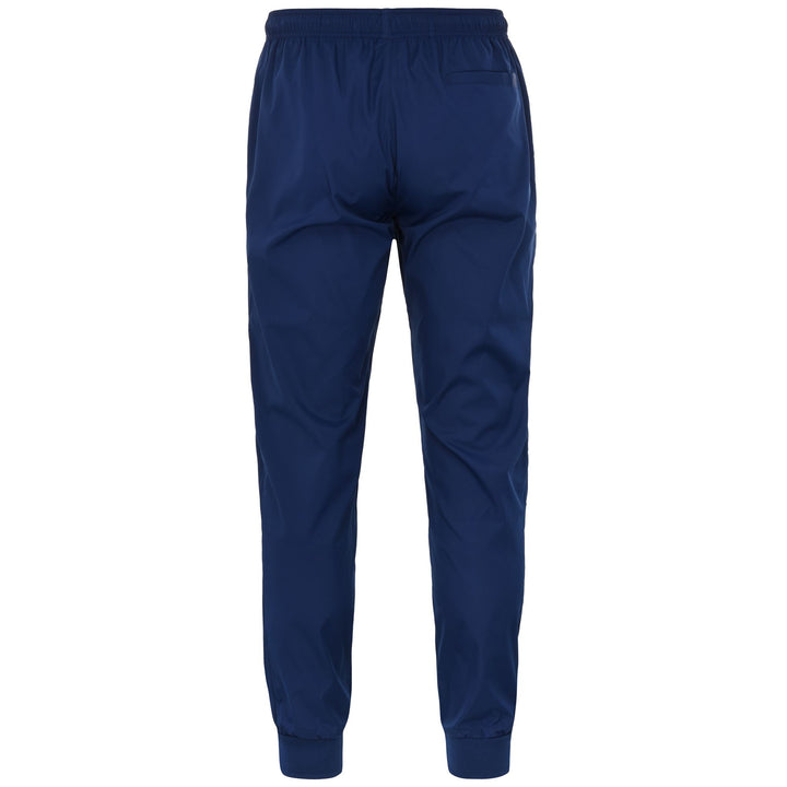 Pants Man KAPPA4FOOTBALL NASTECOPAN Sport Trousers BLUE DEPTHS-AZURE Dressed Side (jpg Rgb)		
