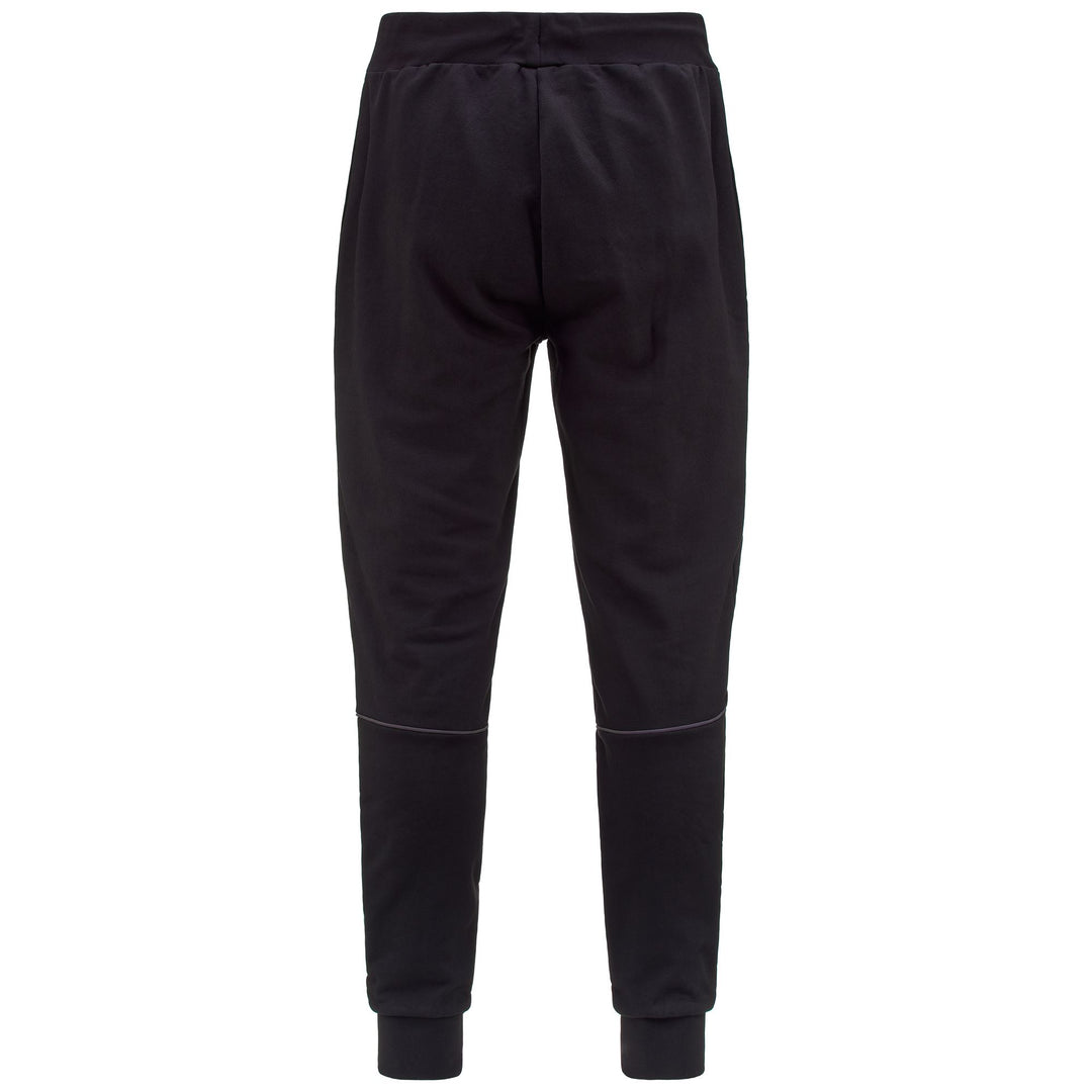 Pants Man AUTHENTIC DPG BYRO Sport Trousers BLACK-GREY SILVER-GREEN LIME Dressed Side (jpg Rgb)		