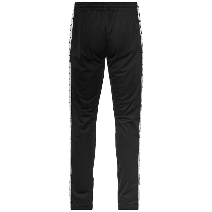 Pants Man 222 BANDA DPG BLIK Sport Trousers BLACK-WHITE-BLACK Dressed Side (jpg Rgb)		