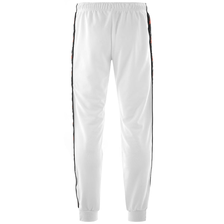 Pants Man AUTHENTIC LEO Sport Trousers WHITE-BLACK-GREY ANTHRACITE-RED Dressed Side (jpg Rgb)		