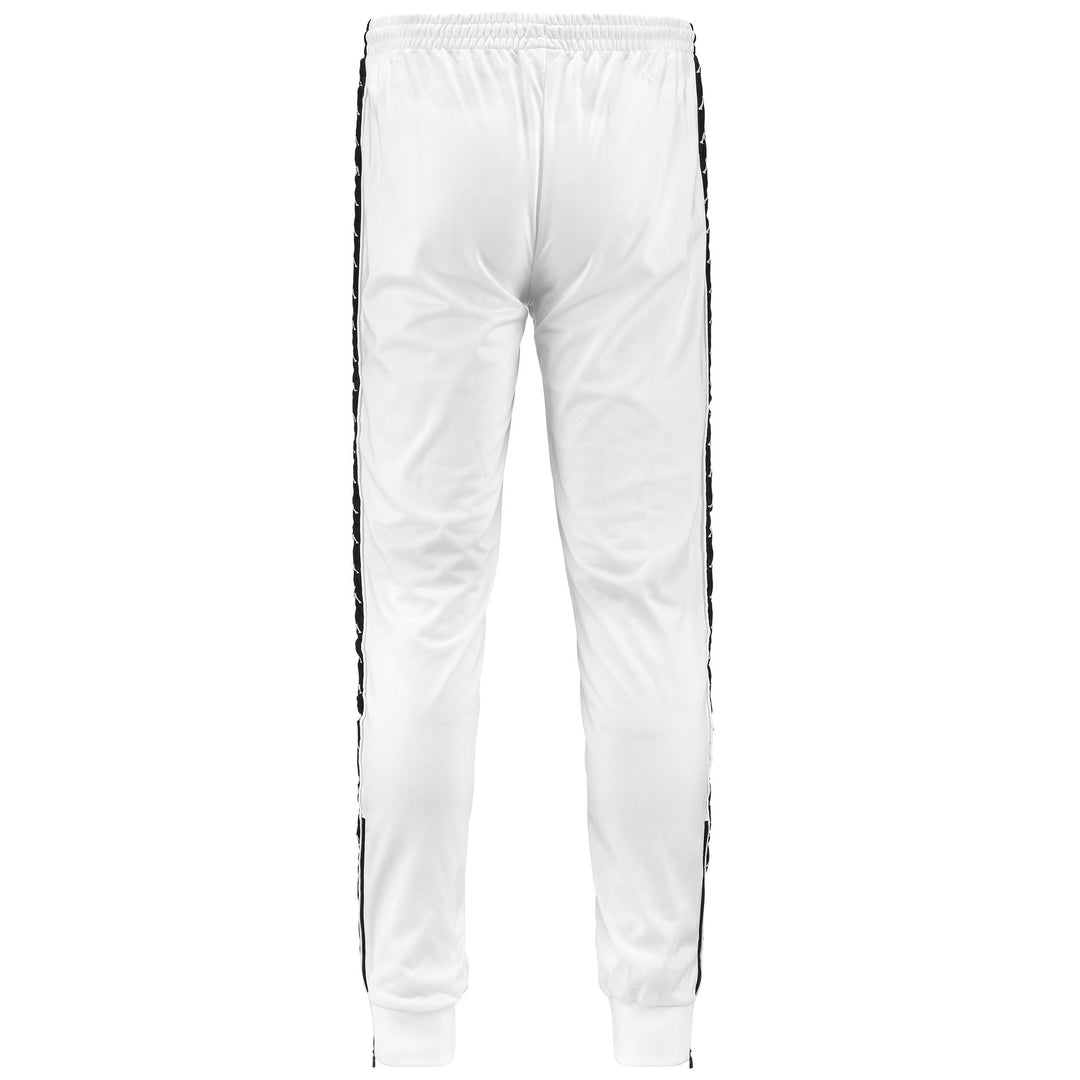Pants Man 222 BANDA DPG BRAWER Sport Trousers WHITE-BLACK Dressed Side (jpg Rgb)		