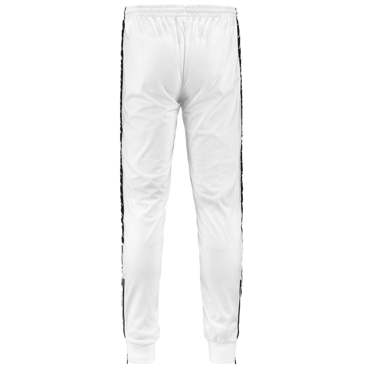 Pants Man 222 BANDA DPG BRAWER Sport Trousers WHITE-BLACK Dressed Side (jpg Rgb)		