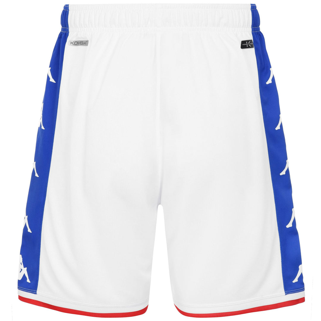 Shorts Man KOMBAT RYDER BARI Sport  Shorts WHITE-BLUE-RED Dressed Side (jpg Rgb)		