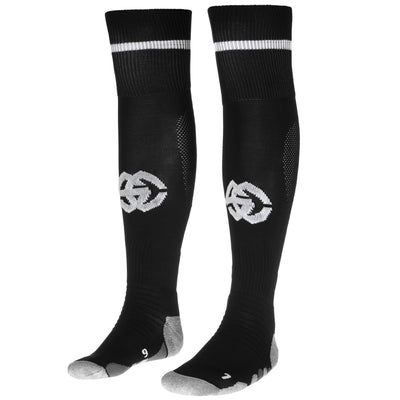 Socks Man KOMBAT SPARK PRO SPEZIA 1PACK Knee High Sock BLACK-WHITE Photo (jpg Rgb)			