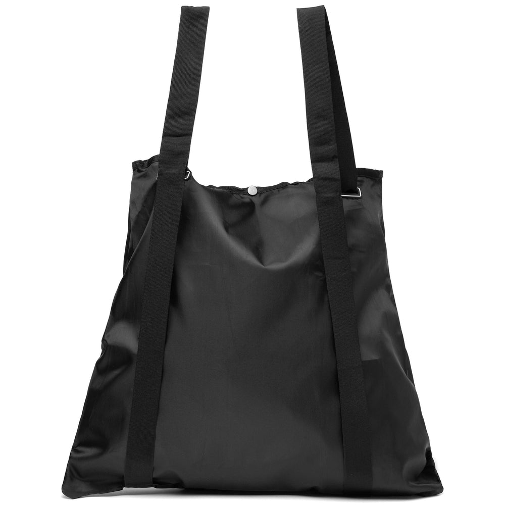 Bags Unisex LOGO GALEV Shopping Bag BLACK Dressed Front (jpg Rgb)	