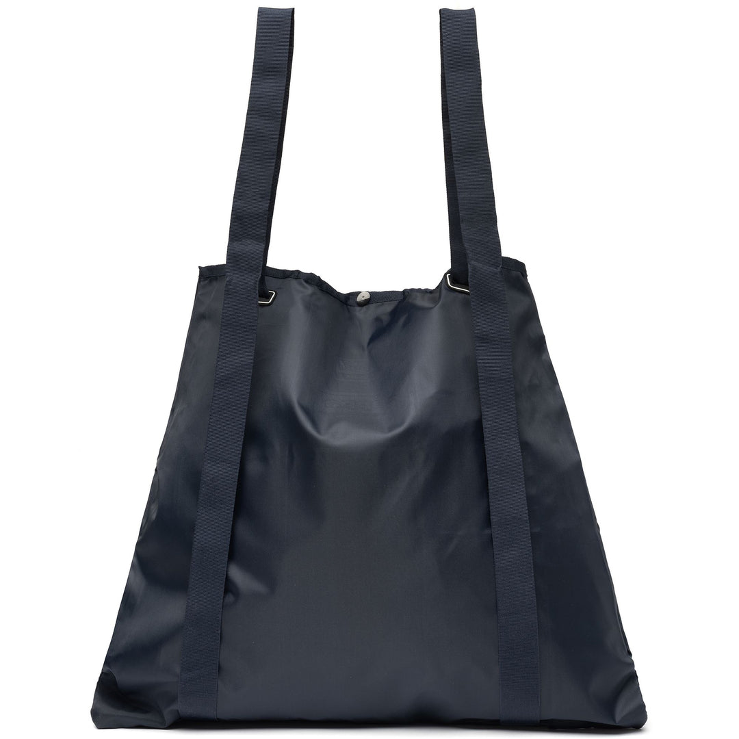 Bags Unisex LOGO GALEV Shopping Bag BLUE DEPTH Dressed Front (jpg Rgb)	