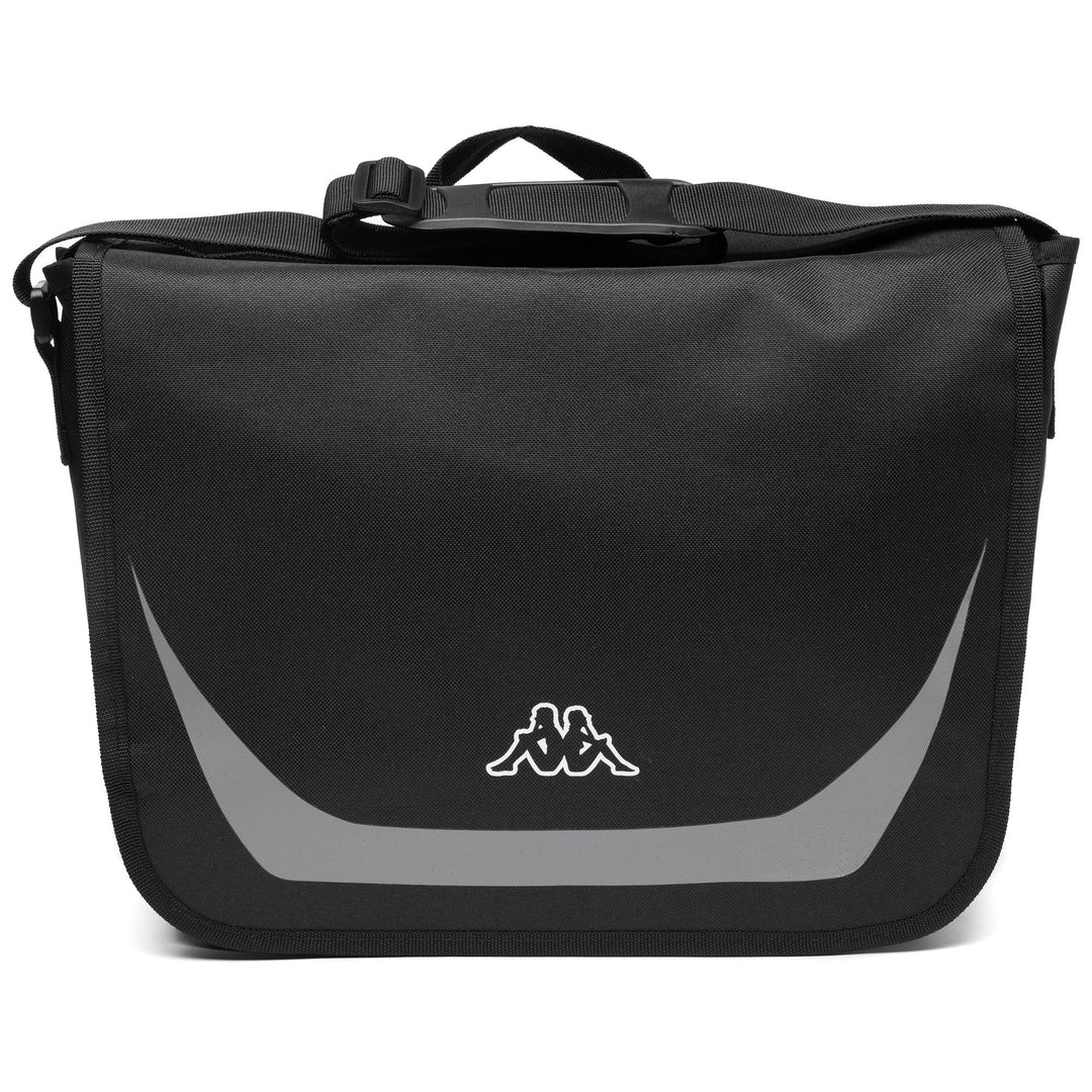 Bags Unisex FREDERICK Shoulder Bag BLACK - GREY MD MEL Photo (jpg Rgb)			