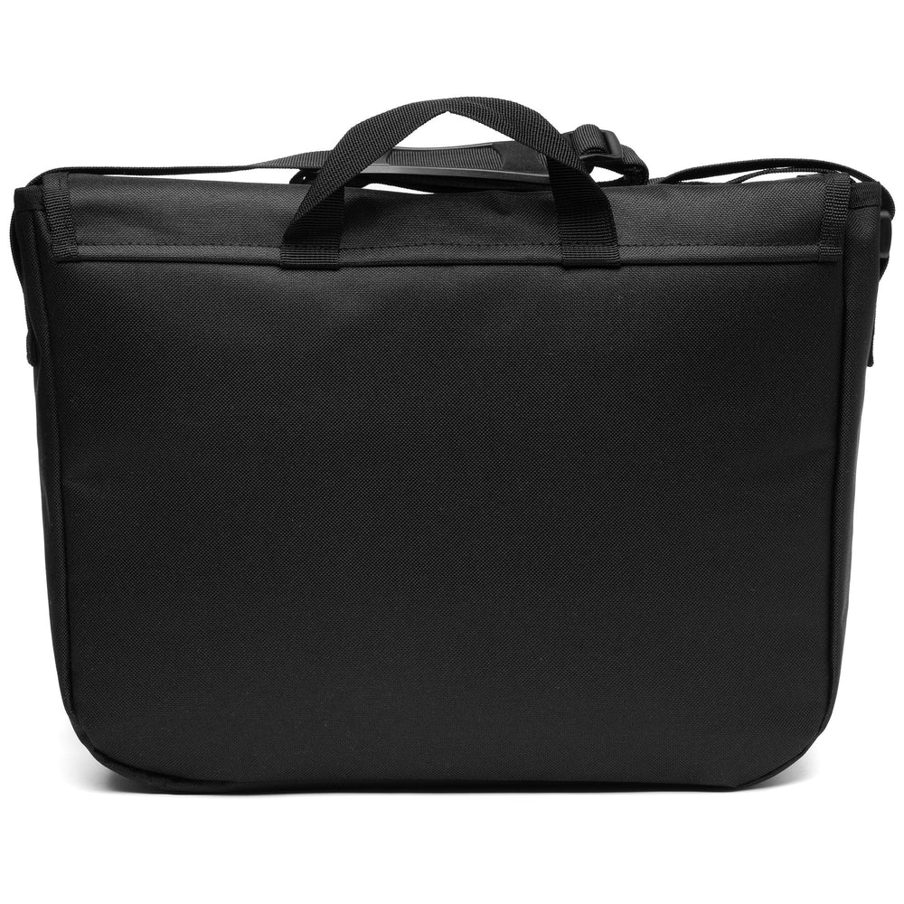 Bags Unisex FREDERICK Shoulder Bag BLACK - GREY MD MEL Dressed Front (jpg Rgb)	