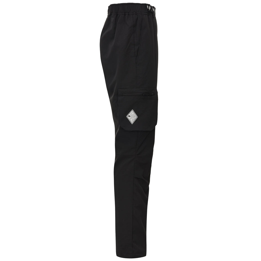 Pants Man BRINGOOS Sport Trousers BLACK LIGHT - BLACK Dressed Back (jpg Rgb)		