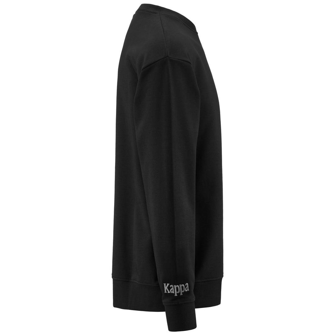 Fleece Unisex AUTHENTIC TAJASIX Jumper BLACK Dressed Front (jpg Rgb)	