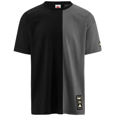 T-ShirtsTop Man AUTHENTIC TIER ONE LODO T-Shirt BLACK-GREY Photo (jpg Rgb)			