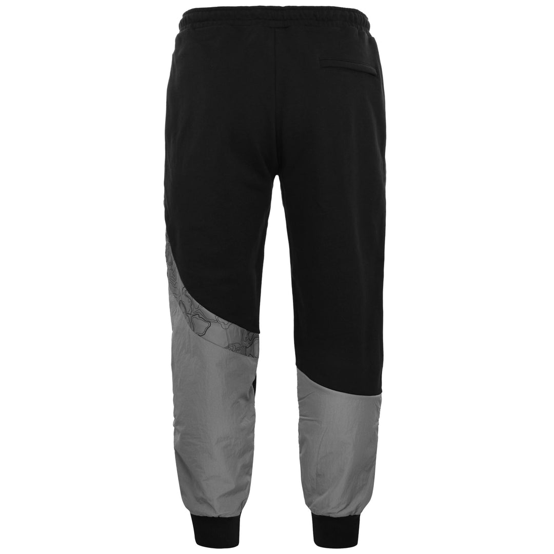Pants Man AUTHENTIC TECH VERTED Sport Trousers BLACK SMOKE-GREY STEEL Dressed Side (jpg Rgb)		