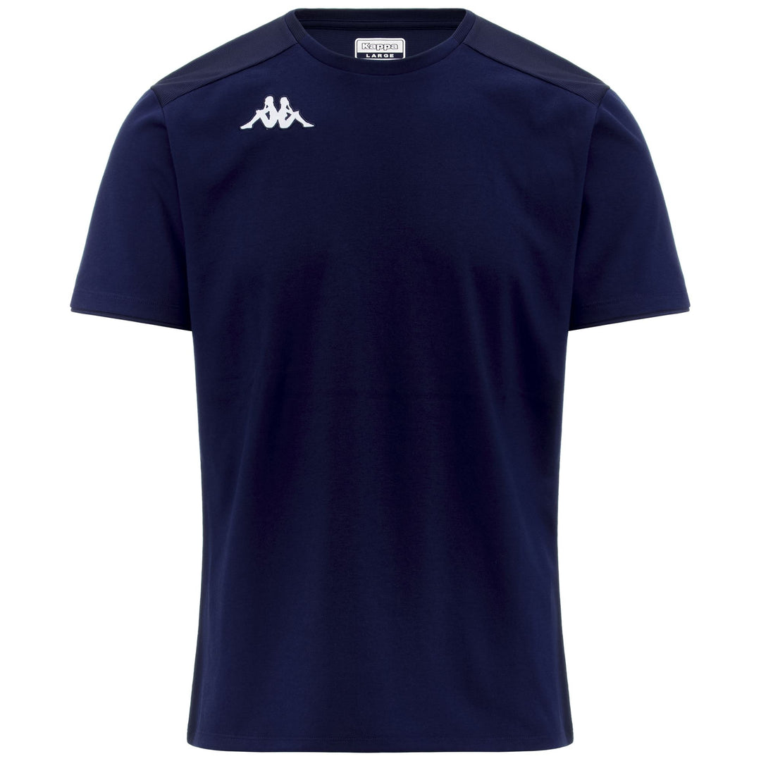 T-ShirtsTop Man KAPPA4FOOTBALL NAYBA T-Shirt BLUE DEPTHS-DK BLUE Photo (jpg Rgb)			