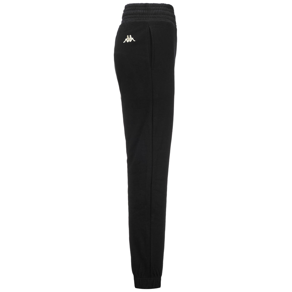 Pants Woman AUTHENTIC VEGHY Sport Trousers BLACK Dressed Front (jpg Rgb)	