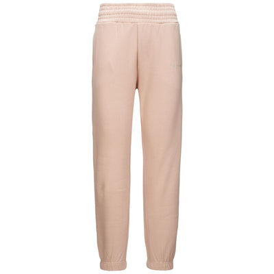 Pants Woman AUTHENTIC VEGHY Sport Trousers PINK SKIN - WHITE ASPARAGUS Photo (jpg Rgb)			