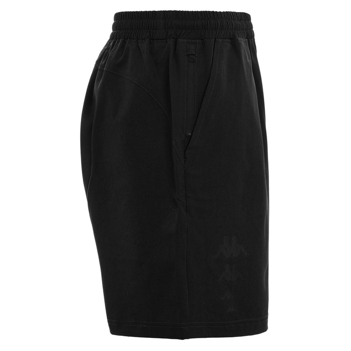 Shorts Man EGADI Sport  Shorts BLACK Dressed Front (jpg Rgb)	