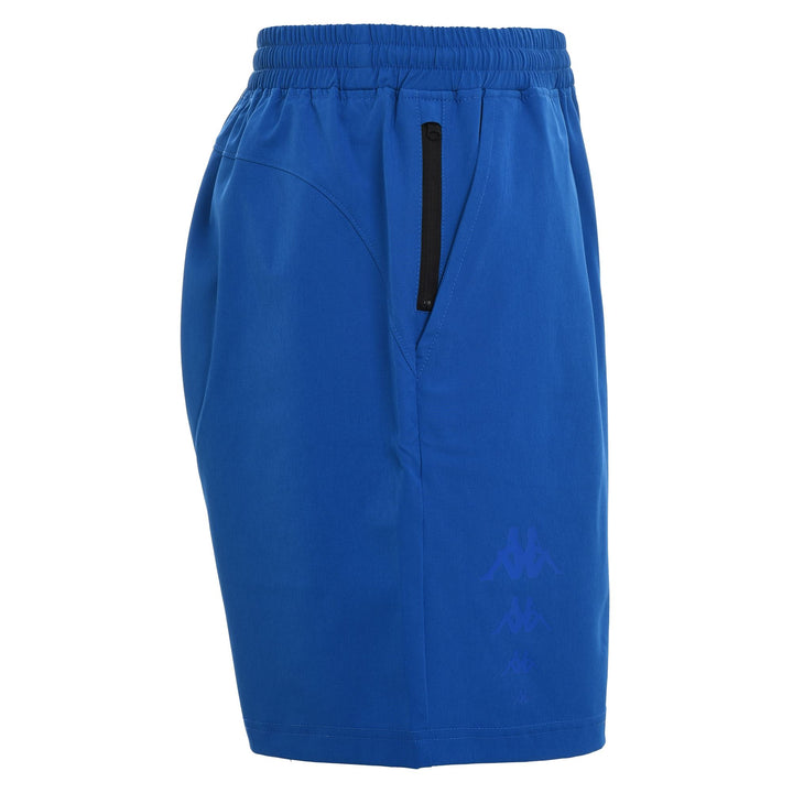 Shorts Man EGADI Sport  Shorts BLUE SNORKEL Dressed Front (jpg Rgb)	