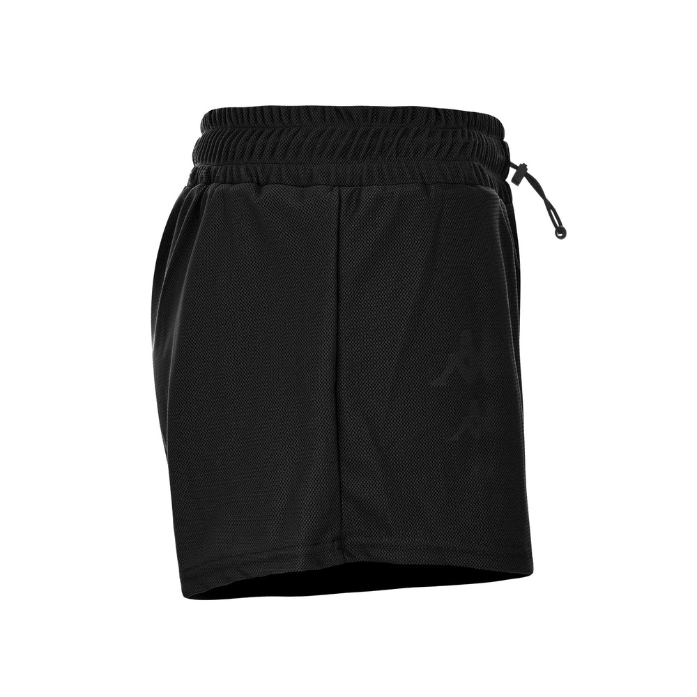 Shorts Woman KOMBAT EDEN Sport  Shorts BLACK Dressed Front (jpg Rgb)	